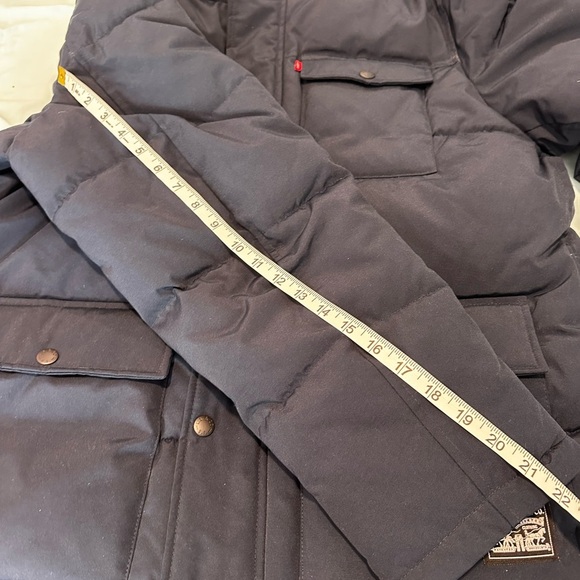 Levi’s Men’s XL Four Pocket Field style parka Jacket w/hood.  Quilted, lined. - Picture 5 of 11